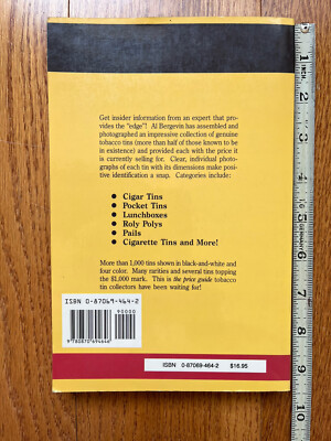 tobacco tin price guide Tins and Their Prices by Al Bergevin (1986, Trade Paperback) 9780870694646| eBay date price guide is included. tobacco Auctions Prices | tobacco
