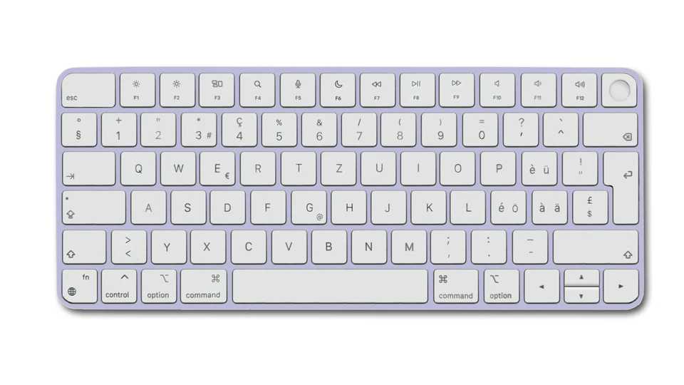 Genuine Apple Magic Keyboard with Touch ID Swiss French MK293LL/A A2449 - Image 4 of 4