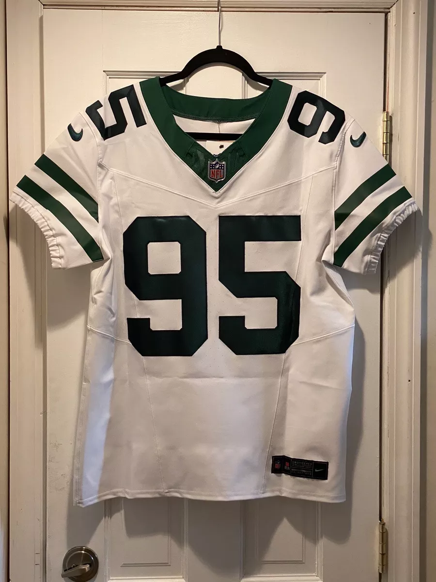 Quinnen Williams New York Jets Men's Nike NFL Game Football Jersey - White M