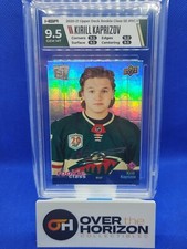 2020-21 Upper Deck Extended Kirill Kaprizov Rookie Class SE RC HGA 9.5