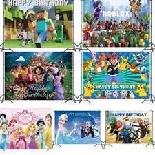 All Theme XL Birthday Party Photography Background Backdrop Photo Decors