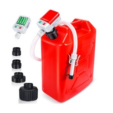 Fuel Transfer Pump with Auto-Stop Sensor-3.2GPM,Overfill Protection, 30s Aler...