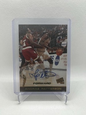 1998 Press Pass - Autographs Andrae Patterson (AU, RC) Signed Card