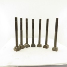 7/8-9 Threaded T-Slot Bolt 10" Long Lot Of 7