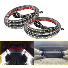 2x Fit 60 Chevy Dodge Gmc Ford Bar Led Truck Bed Work Cargo Lighting Strips Set 2x Fit 60 Chevy Dodge Gmc Ford Bar Led Truck Bed Work Cargo Lighting Strips Set