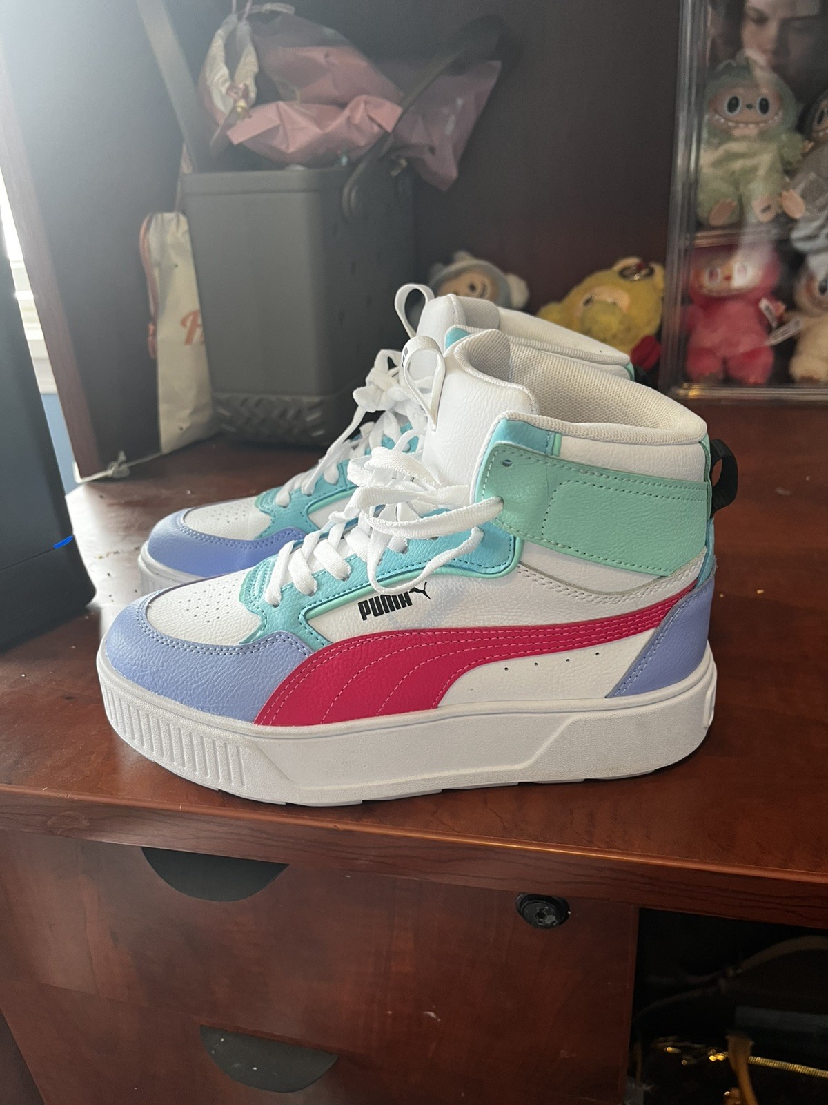 Puma Platform High Top Sneakers Womens 7 thumbnail 8