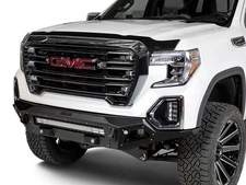 For GMC Sierra 3500 HD 2020-2026 Husky 2877185 Aeroskin Matte Black Hood Shield