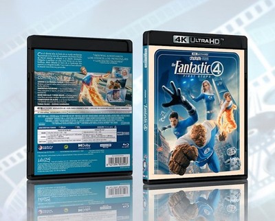 FANTASTIC 4 [Four] FIRST STEPS 4K UHD + Schuber - Ton: DEUTSCH Neu-wertig - TOP!