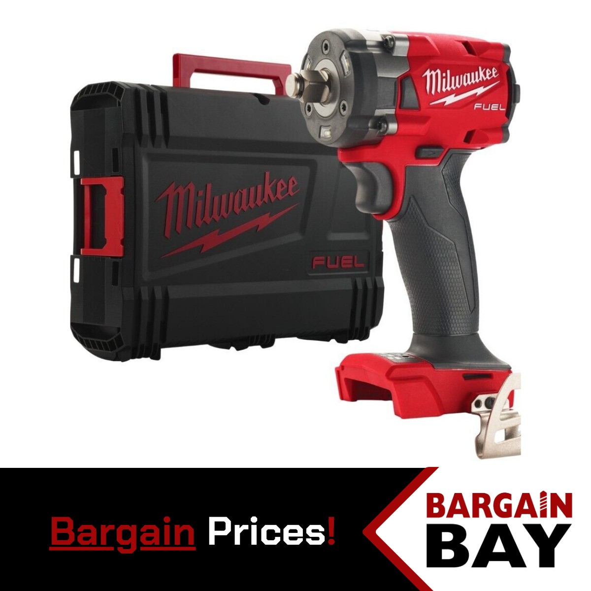 Milwaukee M18 FIW2F38-0X Gen3 FUEL 3/8"" Friction Ring Impact Wrench 4933478650