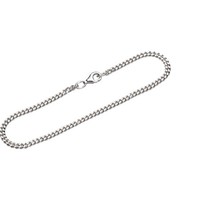 Armband 925 Sterling Silber 19Cm Panzerkette 4 Fach Diamantiert Herren Armkette