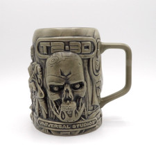 2006 Universal Studios Terminator T2-3D Endoskeleton 3-Dimensional Souvenir Mug