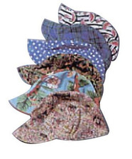 Cotton Welding Cap Size 7 5/8 Reversible Welding Hat Assorted Colors Patterns