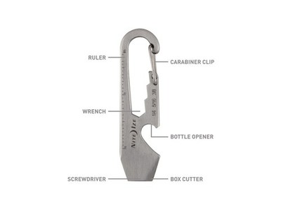 Niteize Doohickey Key Tool Edelstahl KMT-11-R3