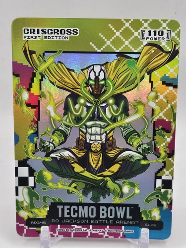 2026 Bo Jackson Battle Arena Tecmo Bowl 80s Rad Cris Carter Crisscross SP