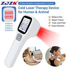 Handheld Laser Treatment for Arthritis Pain Touch Screen Custom Memory Settings
