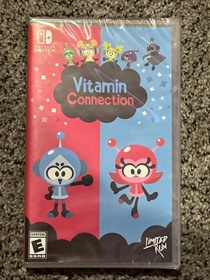 Vitamin Connection (Nintendo Switch) Limited Run Games #059, BRAND NEW 2020