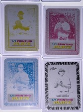 2025 Leaf Vivid Baseball Gabe Gaeckle Base A Printing Plate 1/1 Set