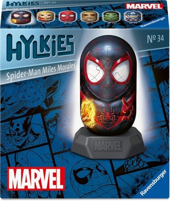 54 Teile Ravensburger 3D Puzzle Hylkies Spiderman Morales Sammelfigur 12008021