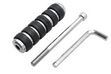V-Twin 21-1665 Chrome Extended ISO Anti-Vibe Shifter Peg for Harley