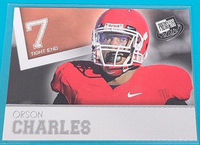 2012 Press Pass    #6 Orson Charles Georgia Bulldogs Football Card A6
