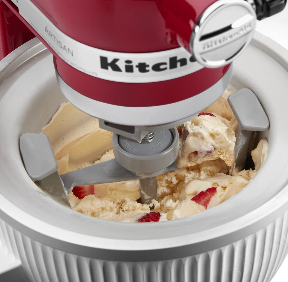 KitchenAid Refurbished Ice Cream Maker Attachment, RKSMICMZZBASE - Image 4 of 4