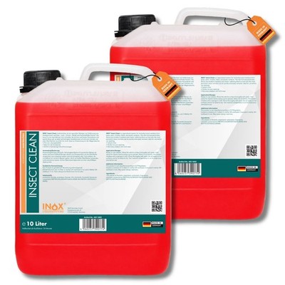 INOX  Insect Clean Insektenreiniger, 2x 10L - Insektenentferner Autoreinigung