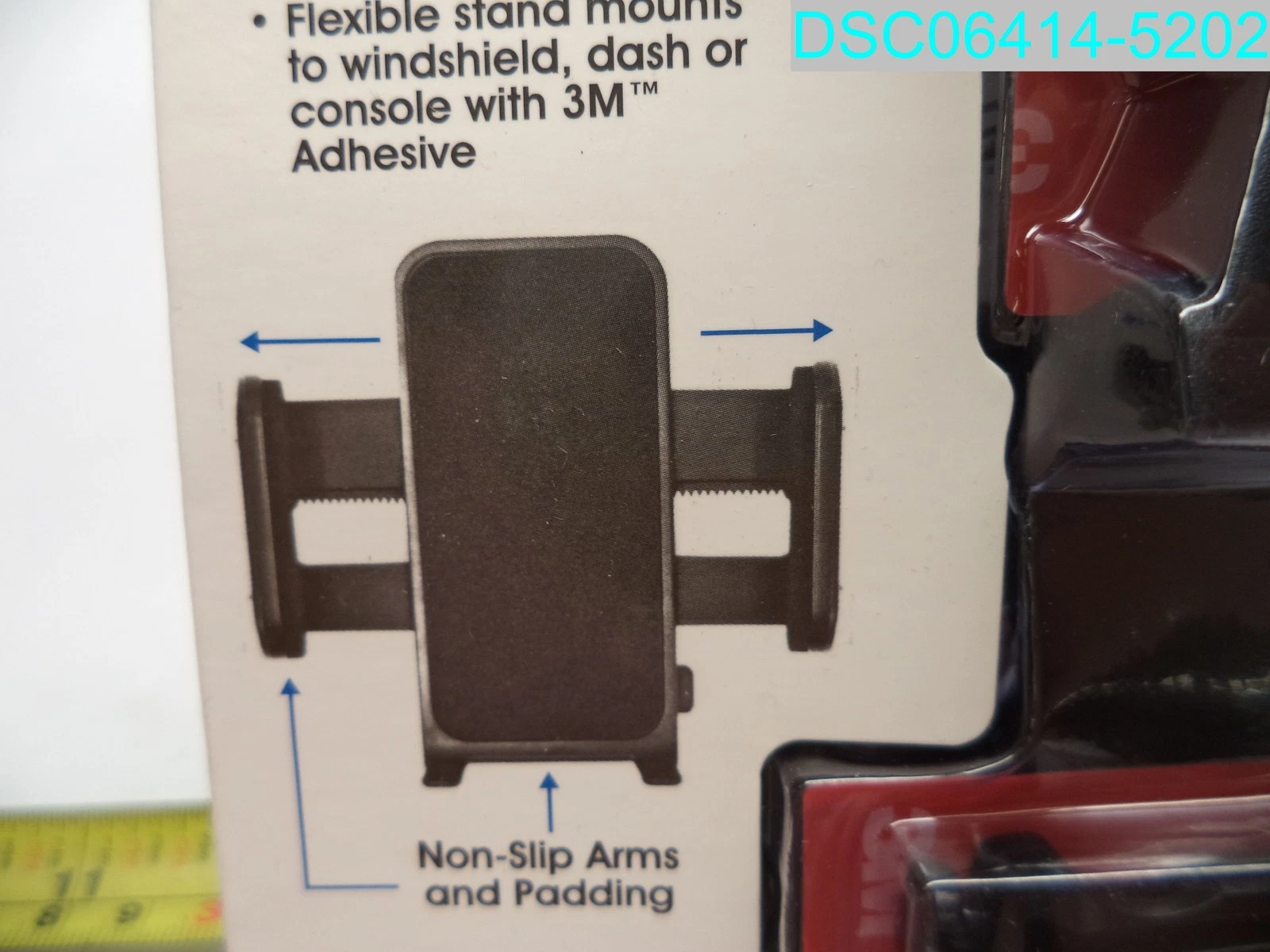QTY=5: GOXT 23444 Adjustable Vent Mount Phone Holder, Black 077341131694 - product detail image 8