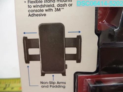 QTY=5: GOXT 23444 Adjustable Vent Mount Phone Holder, Black 077341131694 image 8