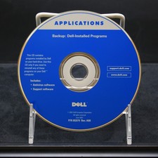 Dell Backup Dell-Installed Programs CD 2001