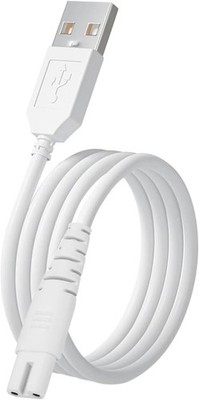 Universelles USB-Netzkabel für Mundduschen, Weiß