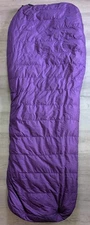Vintage Marmot Grouse Sleeping Bag Regular 15 Degrees 600 Goose Down Fill Purple