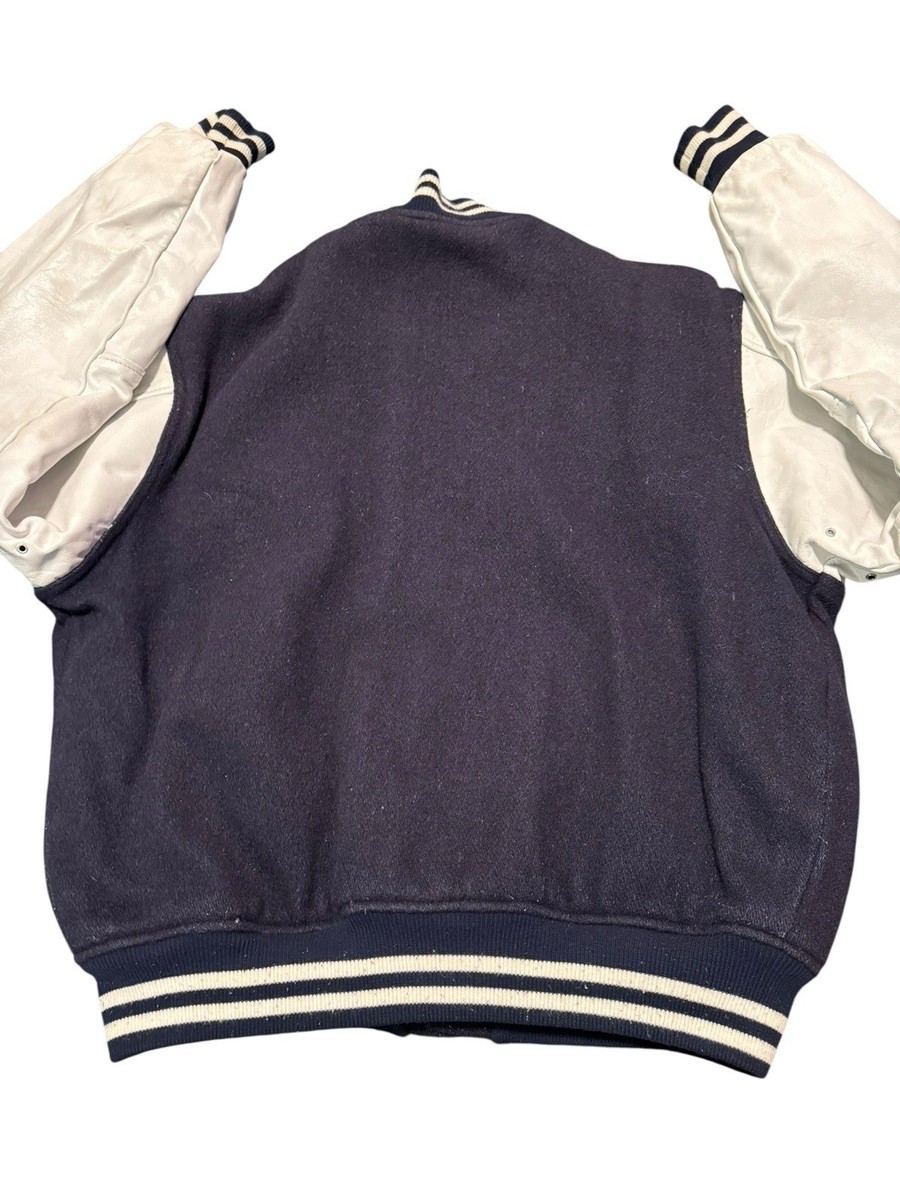 Felco New York Yankees Vintage 80s-90s MLB Wool Leather Varsity