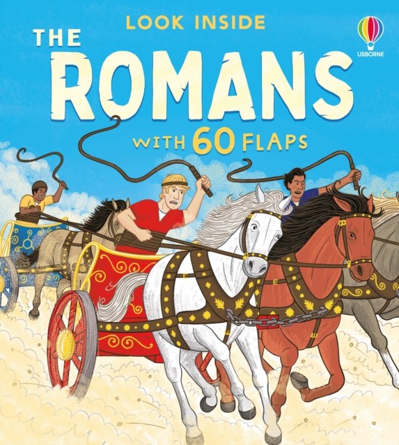 Look Inside the Romans by Conrad Mason (Board book) - Image 3