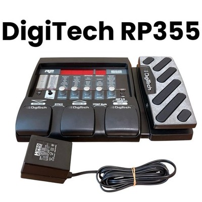 DigiTech RP355 Modeling Guitar Processor Multi Effects Tested Working from Japan