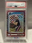 PSA 10 DRAKE MAYE Panini Donruss Rated Rookie-Optic Preview Red Wave Prizm 2024