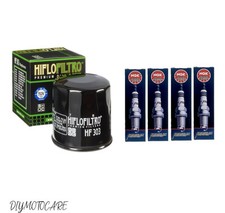 Yamaha MT-01 MT01 2005-2011 Service Kit (Oil Filter and Iridium Spark Plugs)