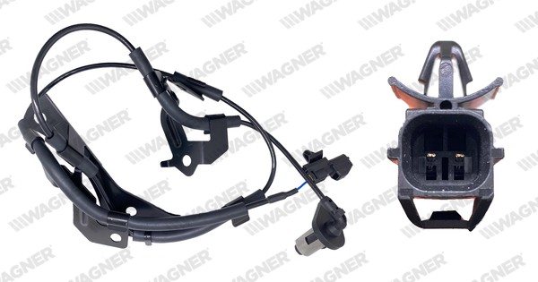 Wagner Abs-Sensor Raddrehzahl FüR Mitsubishi L 200/Triton Kj_ Kk_ Kl_-image