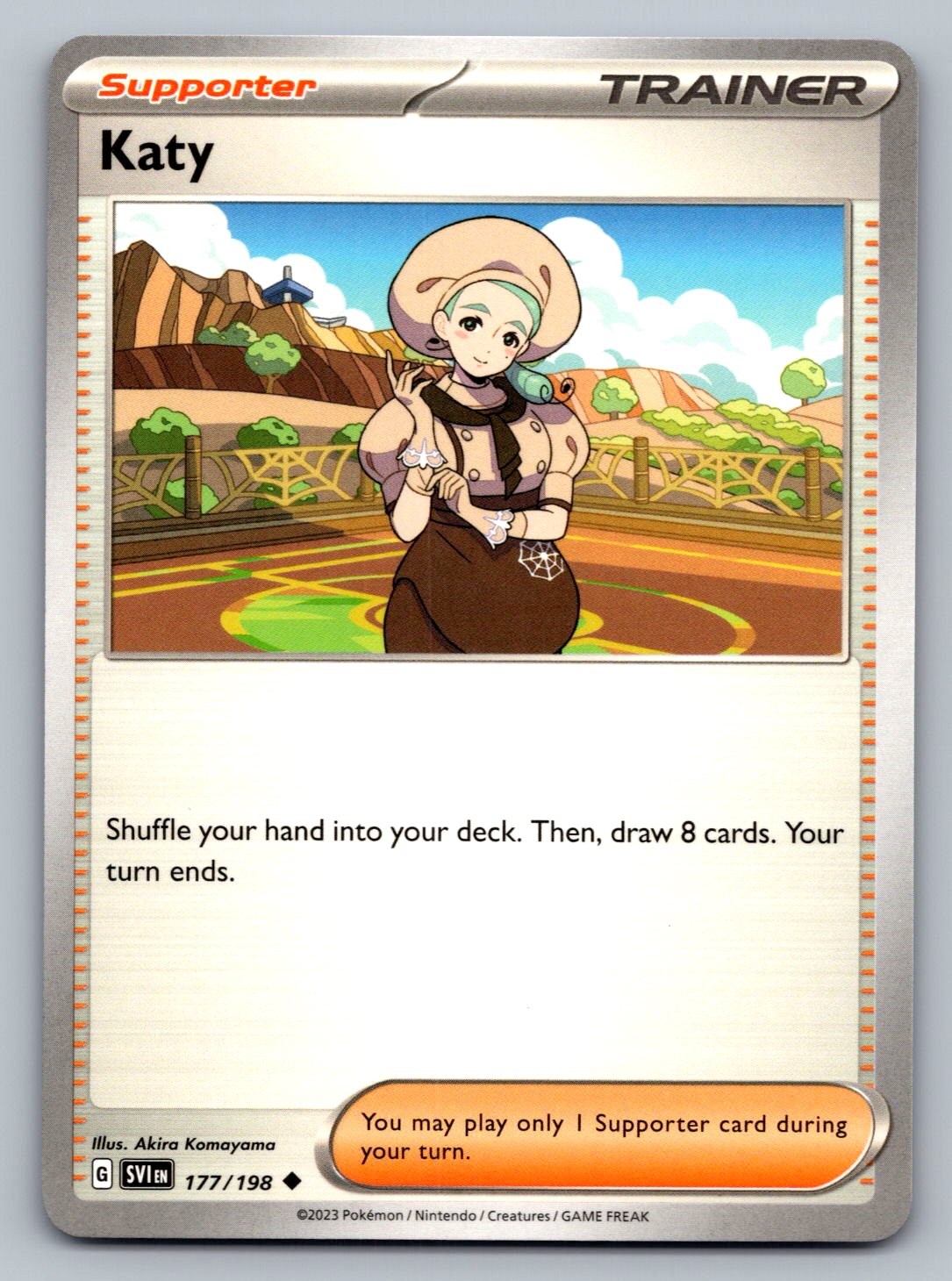Pokemon TCG SV01: Scarlet & Violet Base Set Katy 177/198