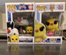 Funko Looney Tunes FYE Exclusive Flocked Pop! Vinyl Sylvester, Tweety & Ducky