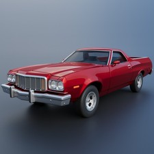 Resin 3D printed kit 1/25 scale Ford Ranchero 1974