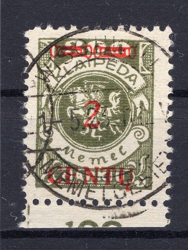 Memel 167AII In Excellent Condition. BPP 30EUR (81586)
