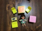 Vintage RARE 1968 Mattel Liddle Kiddles COOKIN' HIDDLE PLAYHOUSE KIDDLE, Kitchen