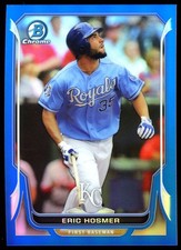 2014 Bowman Chrome Blue Refractor #137 Eric Hosmer /250