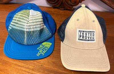 The North Face Snapback Trucker Hats Lot Of 2 Vintage Y2K