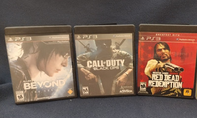   PS3 Games Lot CoD Advanced Warfare, Crysis 3, Dead Space 3 PlayStation Bundle