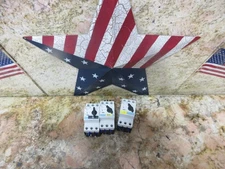 1994 CHARMILLES ROBOFIL 300/310 SIEMENS 3RV1421-4BA10 CONTACTOR LOT OF 3 PIECES