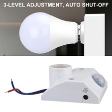 E27 Mount IR Motion Sensor Switch for Hands Lighting with Delay Function