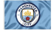 Manchester City 3x5 Banner Flag Man City EPL
