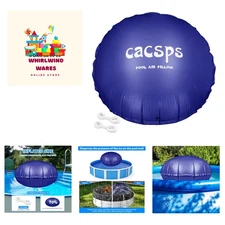 Heavy-Duty 8ft Air Pillow for Above Ground Pool Winterization – 2 Ropes Included