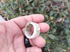 Size 14 Certified Grade A 100% Natural Green Burma Jadeite Jade Ring Thumb I0477 — photo 7